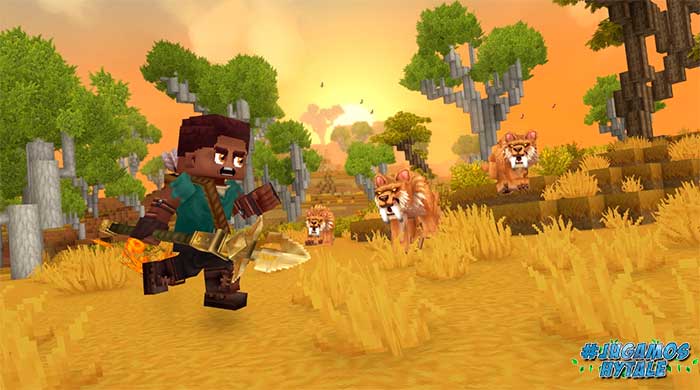 naturaleza y animales en hytale